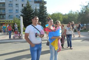 Наши сусіди Торецьк (Дзержинськ) святкує День визволення