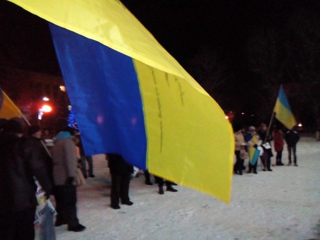 День соборності України: як відзначили бахмутчани – ВІДЕО