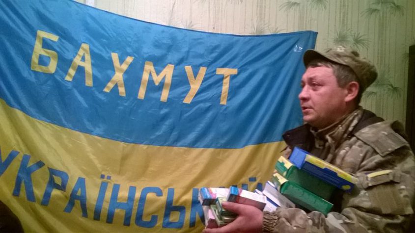 Ліки від київських друзів передаємо бійцям