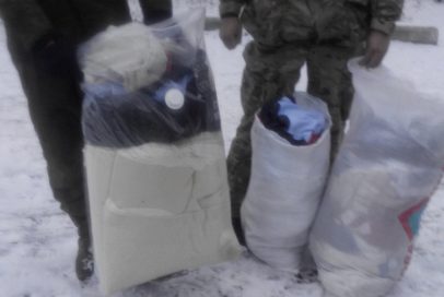 "Бахмут Український" передав теплі речі та ковдри бійцям під Світлодарськ