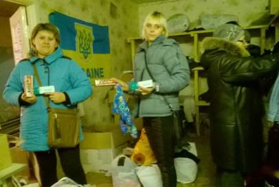 На складі "Бахмута Українського" нужденні отримали якісні речі