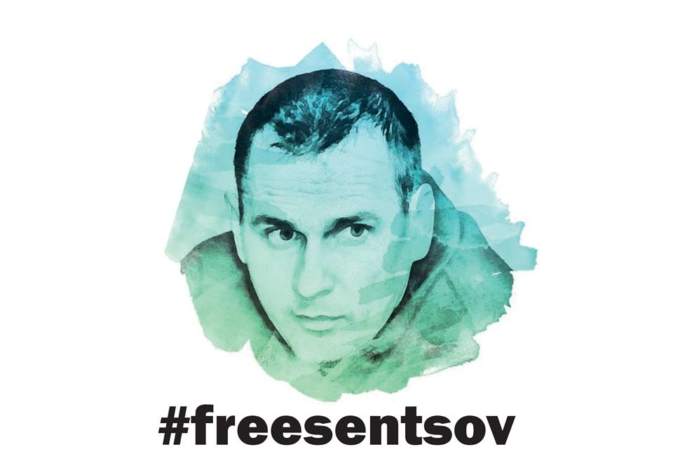 # Save Oleg Sentsov – акція у підтримку полів’язня Олега Сенцова у Бахмуті